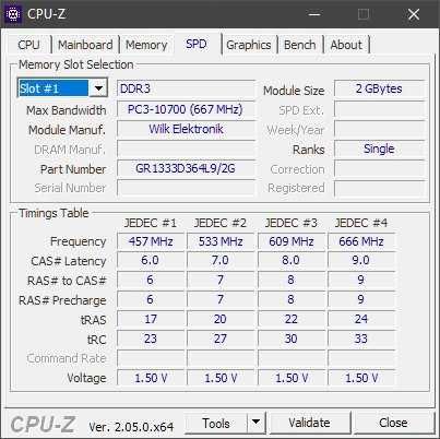 ОЗУ Оперативная память GoodRam DDR3 PC3-10600 2Gb
