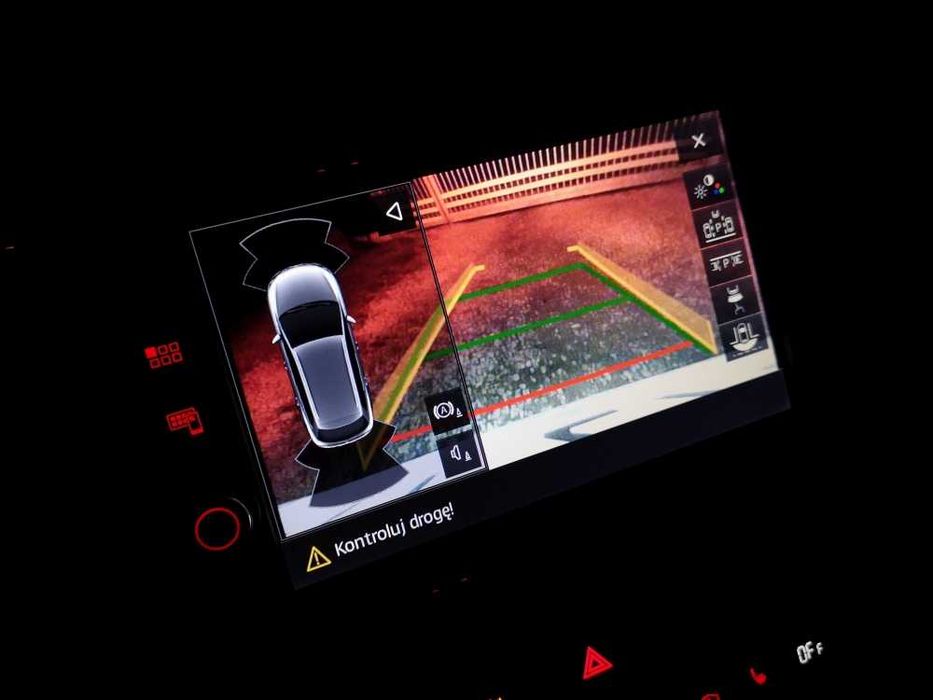 Kamera cofania VW Seat Skoda możliwość doposażenia instalacji montażu