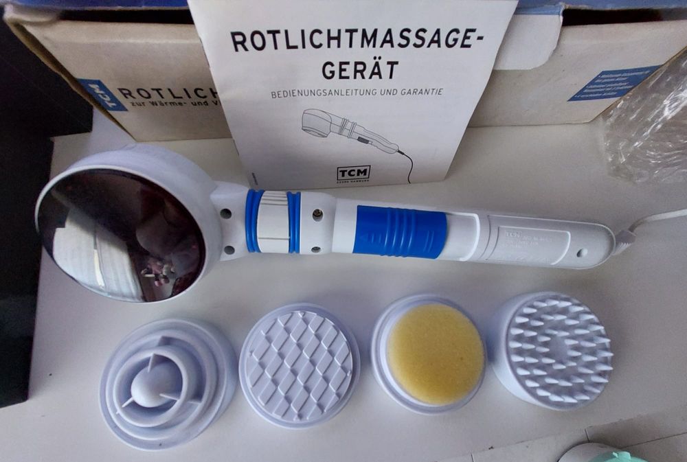 Aparelho de massagem infra vermelho e vibração. 3 niveis