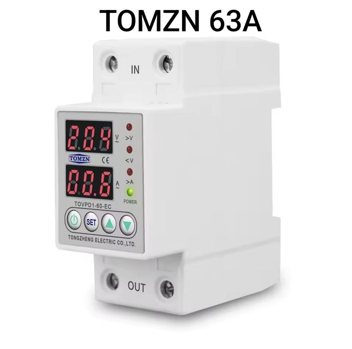 Реле напруги GEYA GPS6-GPS8 40A, TOMZN 40A-63A