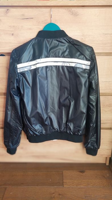 Двусторонній бомбер KIRKULAR (шкіра ягня/плащівка)