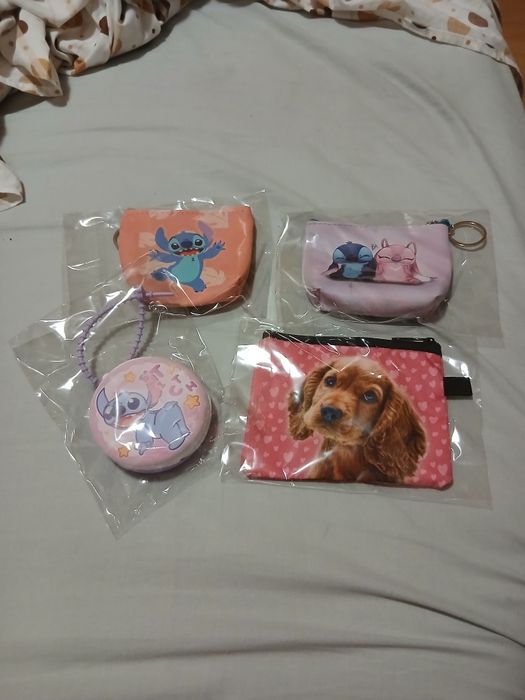 Porta moedas variados