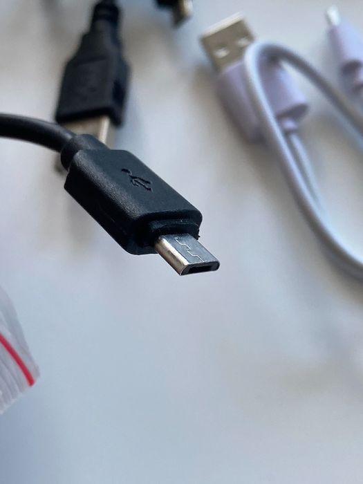 kabel przewód 5 szt kabli przewodów microUSB + 1 gratis