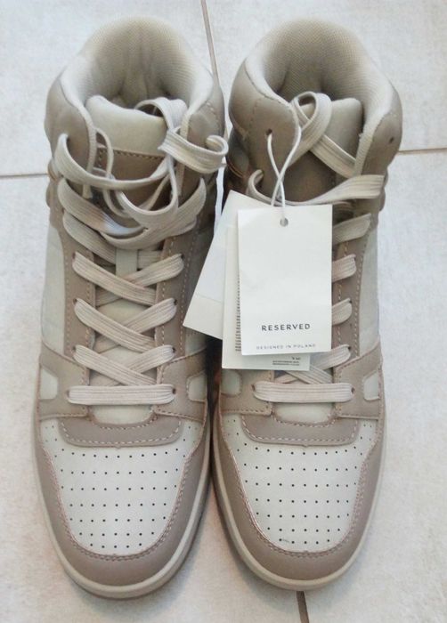 Nowe półbuty typu sneakersy marki Reserved. Z metką. Rozmiar 41