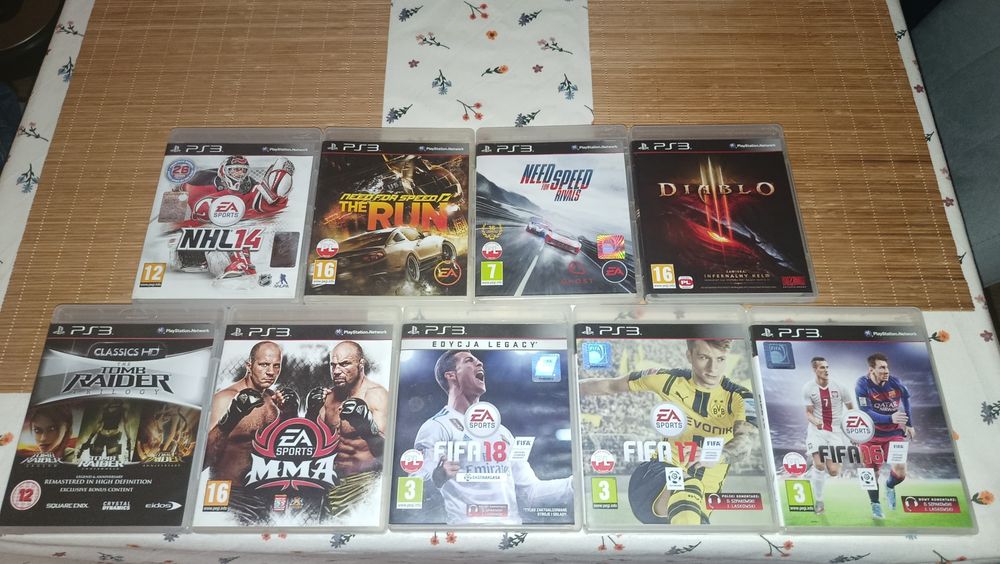 Gry Na Sony PS3 Polskie Wersję ,Gta 5,Fifa18,Lego i inne Wysyłam  Pobraniem