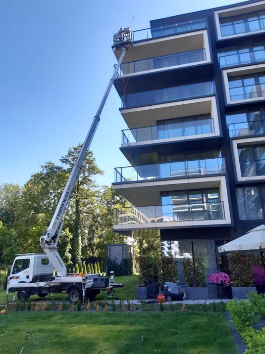 Podnośnik koszowy -zwyżka dźwig 30m, 22m, ladowarka