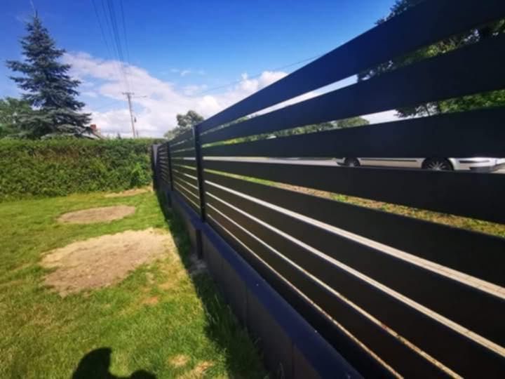 OGRODZENIE PANELOWE PALISADOWE Palisada ogrodzeniowa panel podmurówka