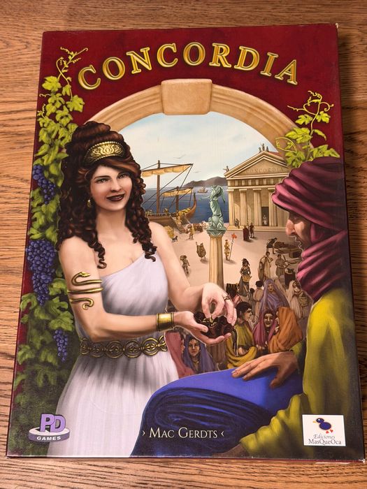 Jogo de tabuleiro Concordia