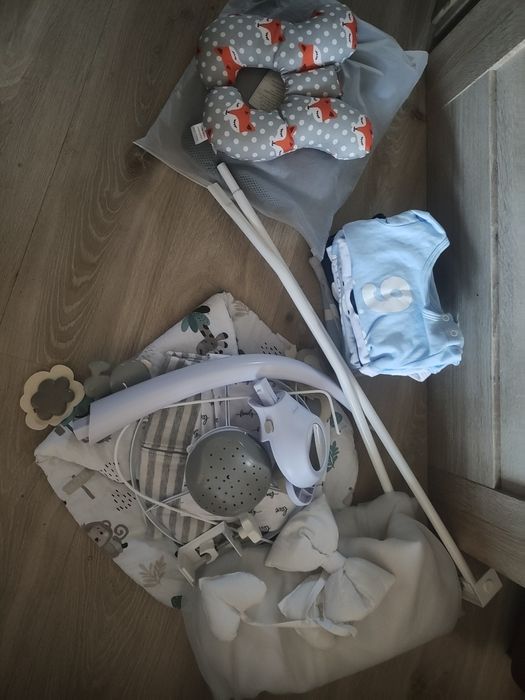 Ubranka dla chłopca 56–86 + dodatki – cały zestaw
