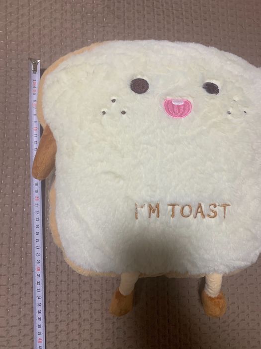 Подушка-муфта «Тост» мягесенька, дитячі іграшки, м’які іграшки