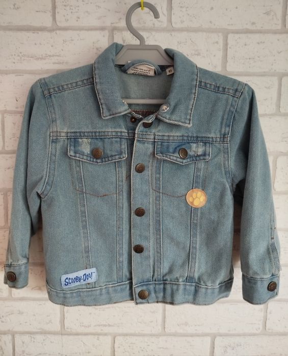 Bluza jeansowa dla chłopca bliźniaki Pepco 86 i 92