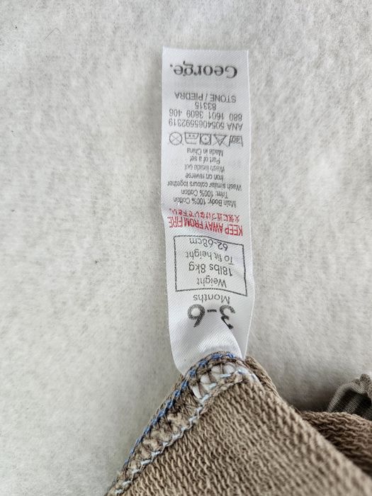 Spodenki chłopiec rozmiar 62 bawełna GEORGE