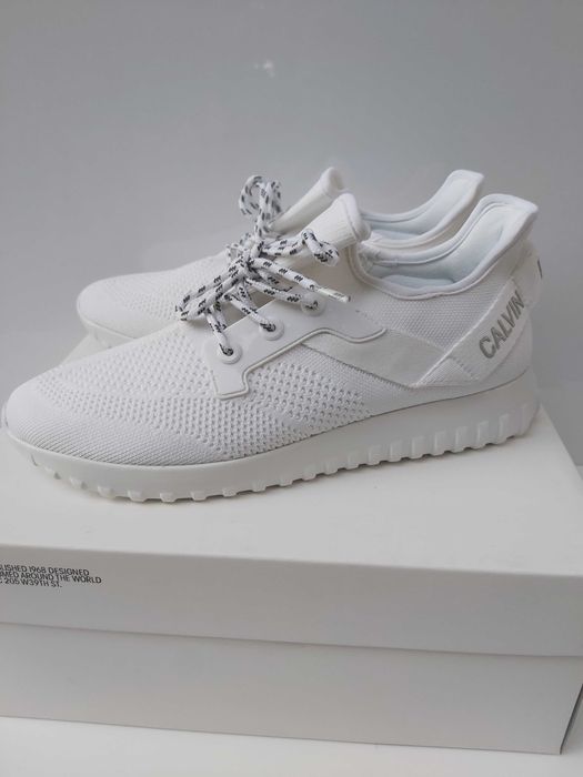 NOWE sneakersy CK CALVIN KLEIN rozmiar 43 buty białe
