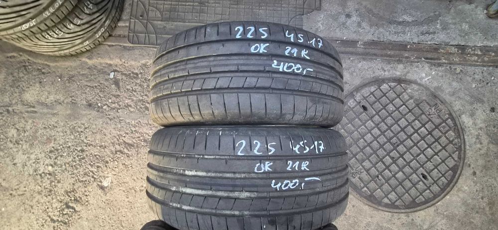 2szt opony letnie Dunlop _ 225/45/17