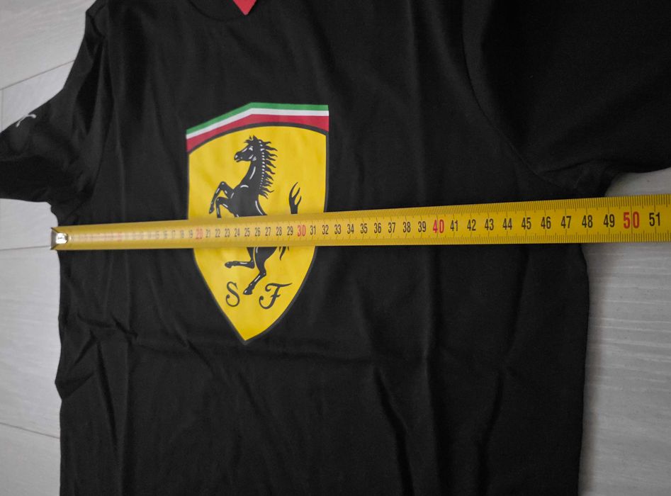 koszulka Scuderia Ferrari, puma, F1, Formula 1, big shield, S