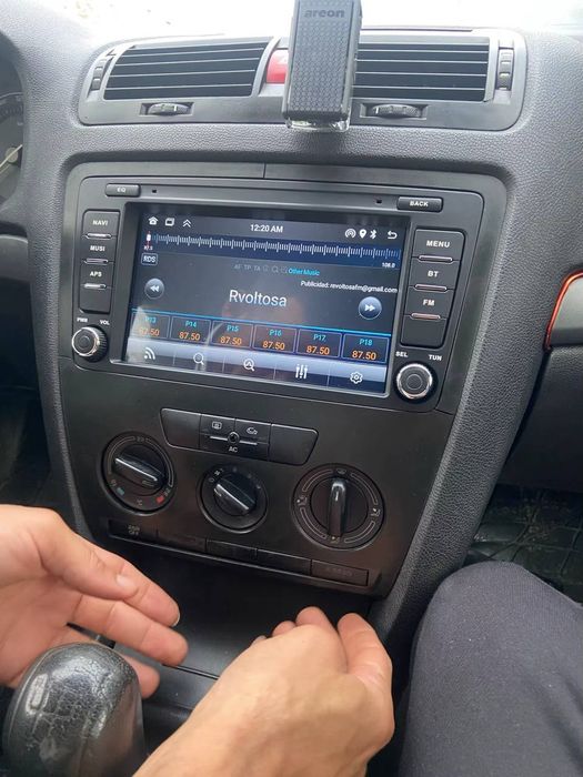 Автомагнитола штатная Navifly Android 2Din Skoda Octavia 2 A5 2004-201