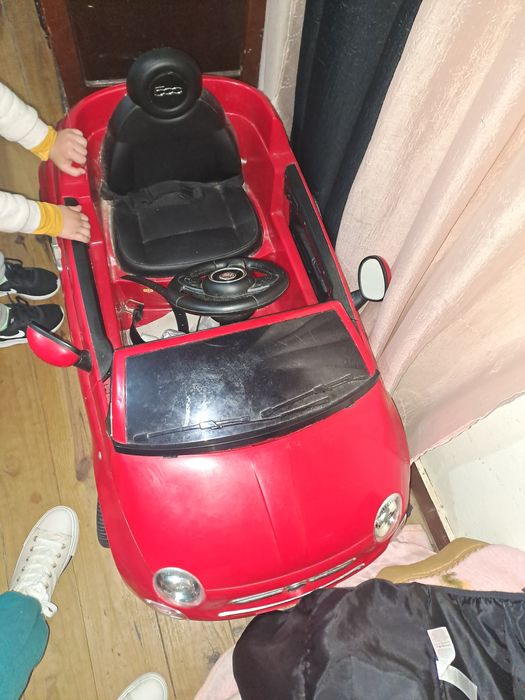 Carro a bateria fiat 500