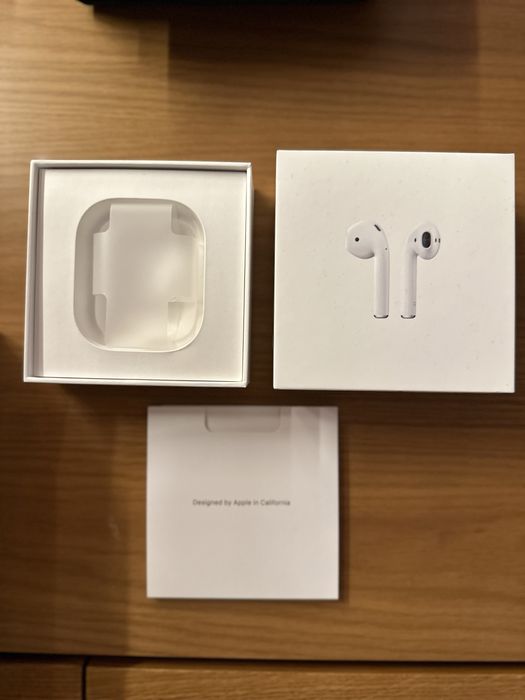 Embalagem vazia Apple AirPods