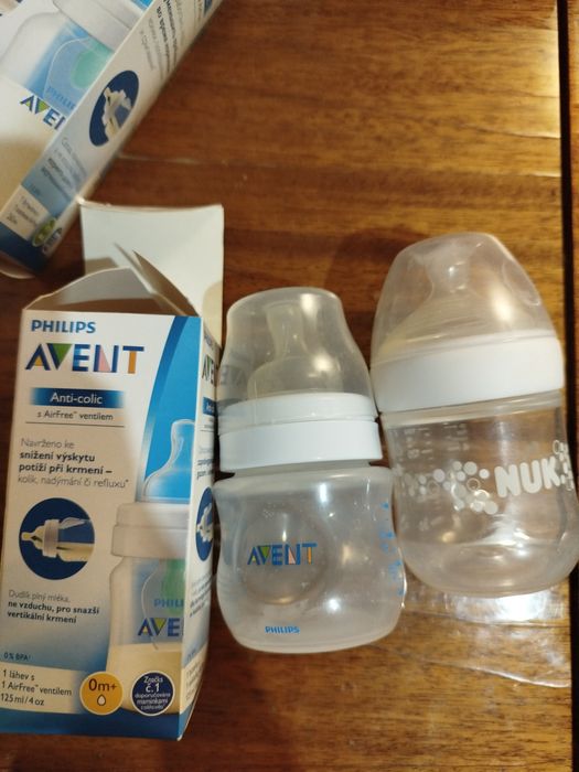 Пляшка для годування Avent, Nuk, поїлка