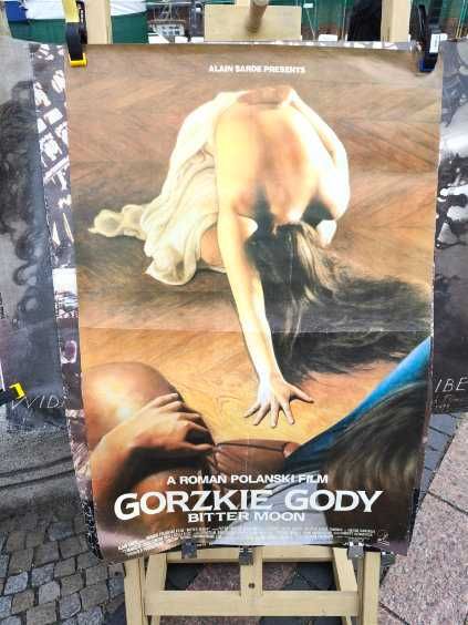 Plakat kinowy filmu „Gorzkie gody” z roku 1992