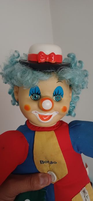 Brinquedo boneco palhaço