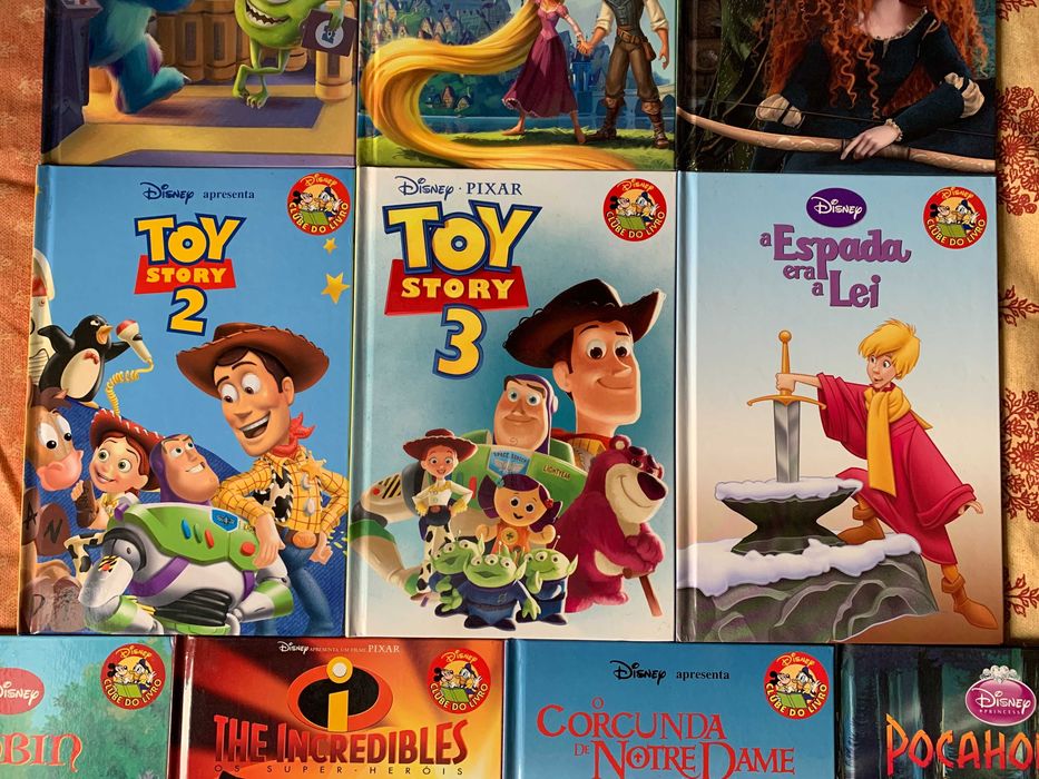 Coleção Clube do Livro Disney [títulos na descrição]
