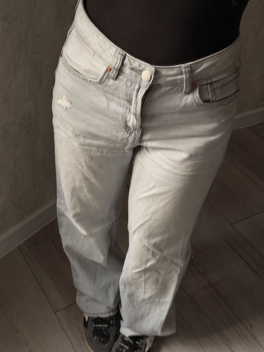 Джинси stradivarius wide leg