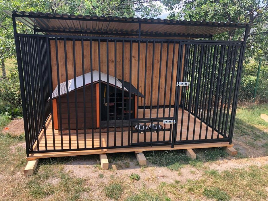 Duży solidny kojec dla psa boks klatka zagroda. Szybka rejestracja.