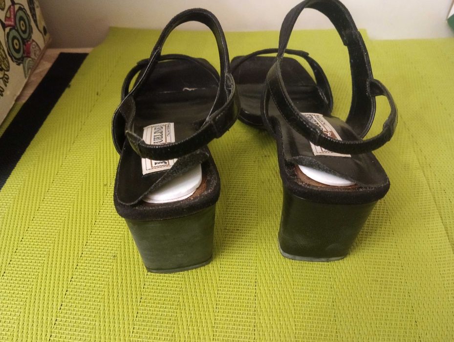 Czarne buty Jacqueline r37