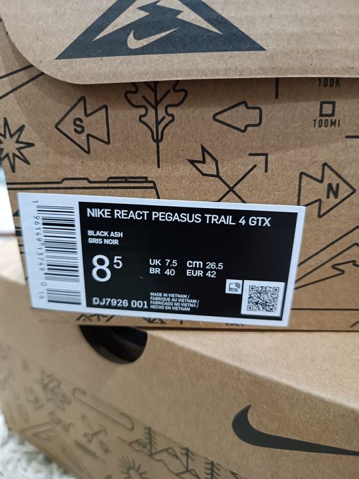 Nike React Pegasus Trail 4 Gore-tex