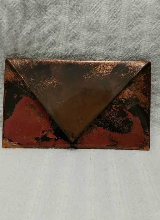 Suporte metal para cartas/cartões