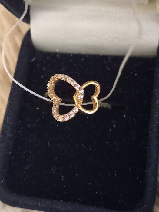 Кільце золоте р.15(14.8)