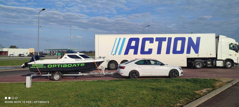 Łódź motorowa Optiboats Opti 520 Parsun 60HP