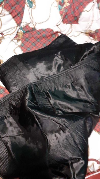 Colcha casal preta estilo cetim manta de cama
