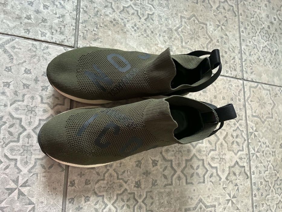 Oryginalne Sneakersy Dsquared2 ICON | Rozmiar 37 | Khaki Oliwkowe