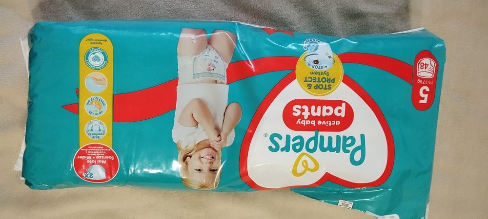 Підгузки трусики Pampers active baby 5, 6