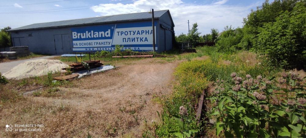 Оренда, склада з територією.