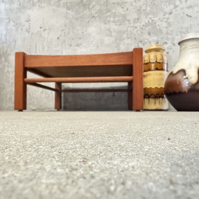 Duński stolik tekowy vintage niska ława tekowa teak