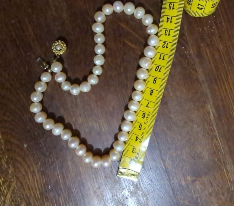 Жемчуг натуральный бусы ожерелье
