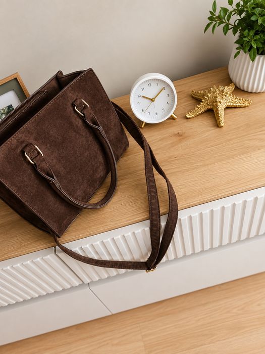 Torebka brąz  elegancka