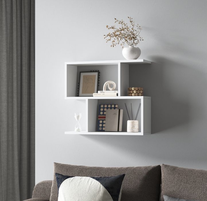 Полка настінна Полиця навісна для книг Стелаж Полочка навесная в офис