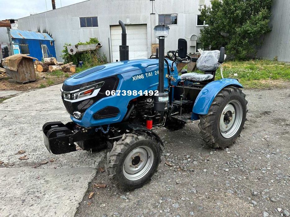 Мінітрактор Xingtai T 244 L Повний привід ВОМ 3 циліндра РОЗСТРОЧКА
