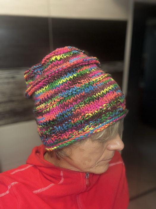 Kolotuwa czapka boho handmade