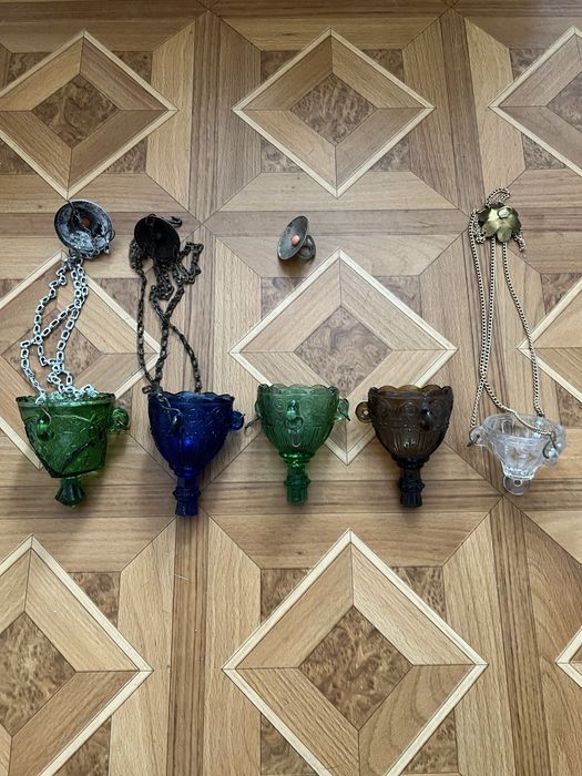 Старинные лампадки 19 в