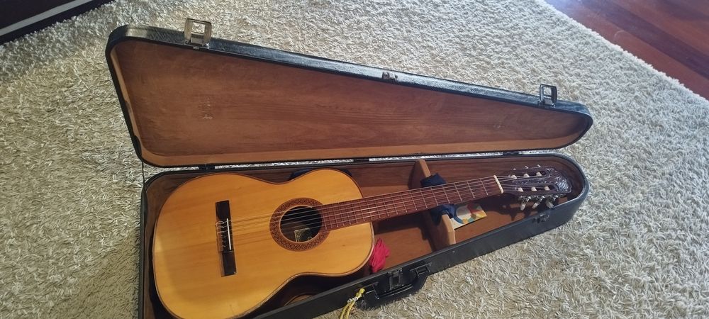 Hardcase  guitarra  clássica vintage