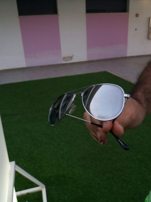 Óculos de sol estilo ray ban para criança