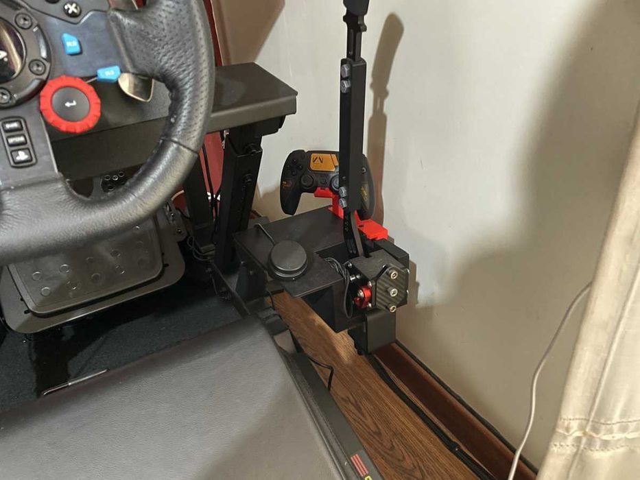 Suporte travão de mão + comando PS5 para NLR F-GT