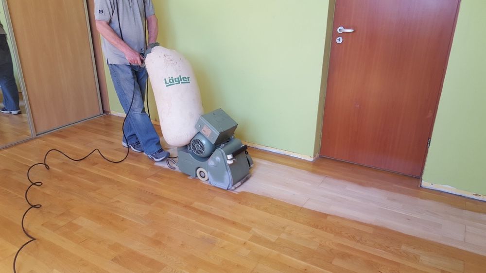 Cyklinowanie układanie renowacja podłog drewnianych
