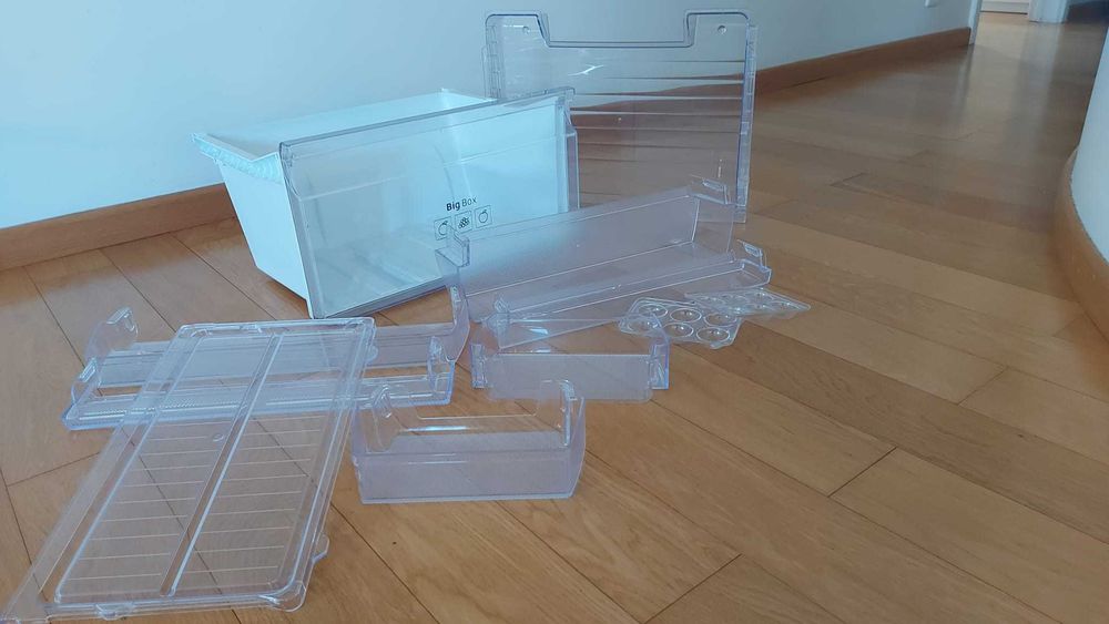 Conjunto gavetas prateleiras para frigorifico Samsung RT32K5030S8