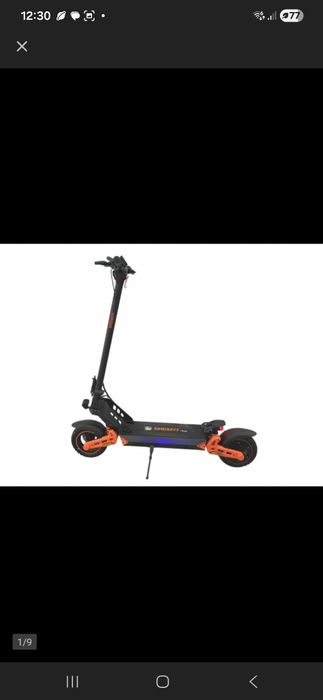 Hulajnoga elektryczna KAMIKAZE K1 Lite 60km 800W Amortyzacja 10" Podśw